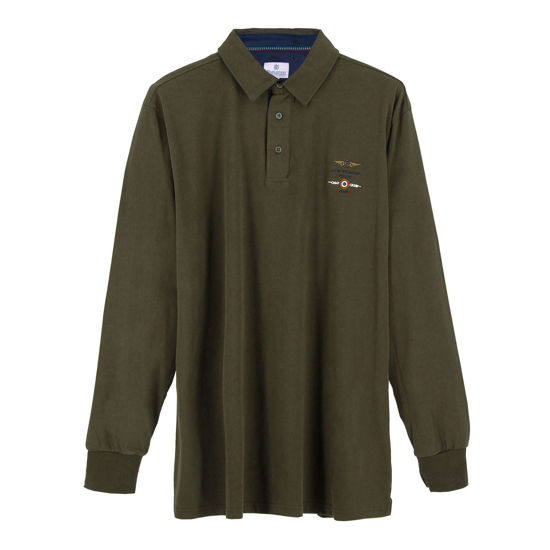 Immagine di BLUE LEMON - OVER POLO MANICA LUNGA JERSEY AEROFIGHTER