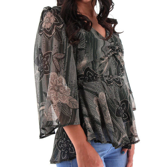 Immagine di MY JEWELS - CAMICIOLA MANICA 3/4 FANTASIA