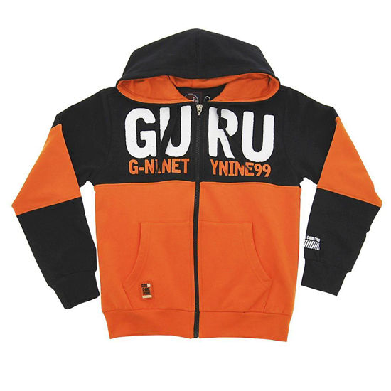 Immagine di GURU 99 - BOY FELPA FULL ZIP CAPPUCCIO