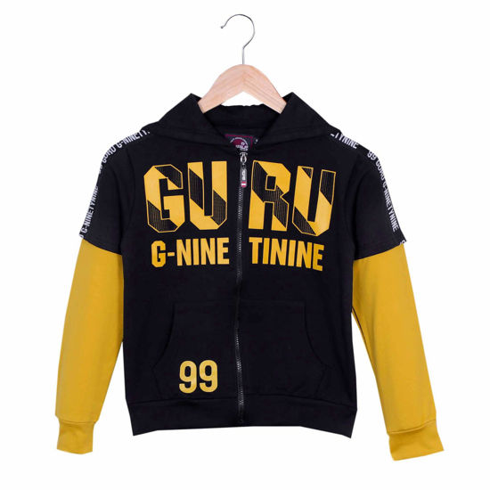 Immagine di GURU 99 - BOY FELPA FULL ZIP CAPPUCCIO