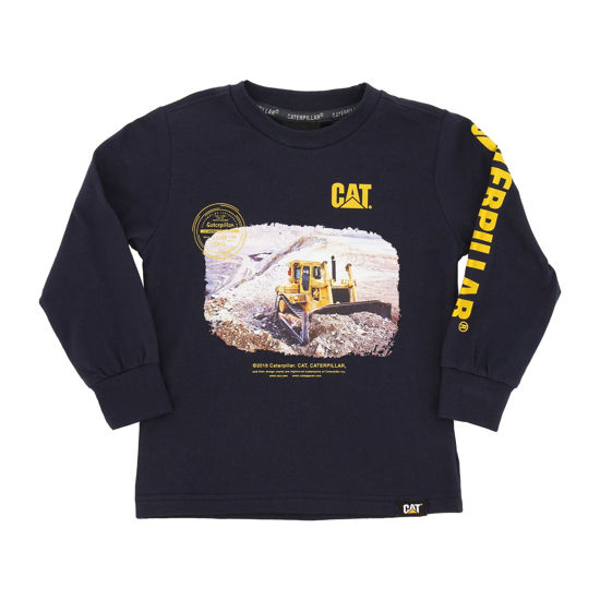 Immagine di CATERPILLAR - BIMBO TSHIRT MANICA LUNGA SCAVATORE