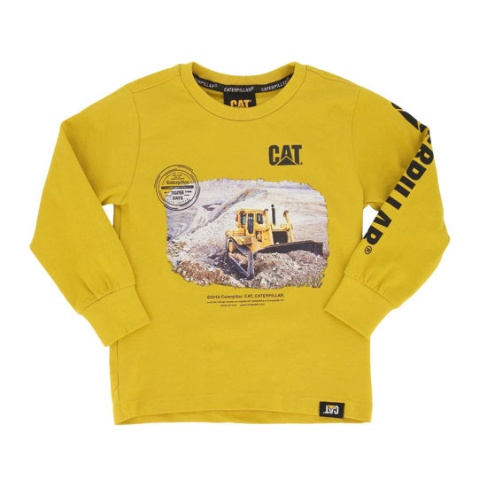 Immagine di CATERPILLAR - BIMBO TSHIRT MANICA LUNGA SCAVATORE
