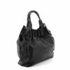 Immagine di ENRICO COLLEZIONE- Borsa due manici arricciata con pochette all'interno e tracolla rimovibile