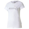 Immagine di T-SHIRT MM ESS+METALLIC TEE WHITE-SILVER