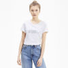 Immagine di T-SHIRT MM ESS+METALLIC TEE WHITE-SILVER