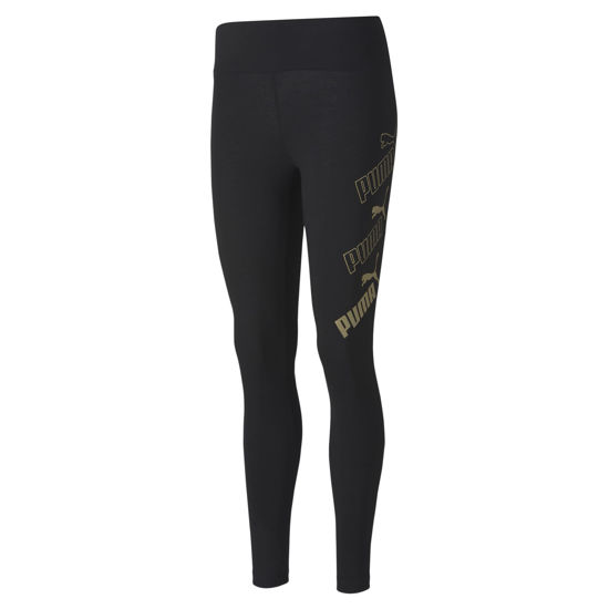 Immagine di LEGGINGS AMPLIFIED BLACK-GOLD