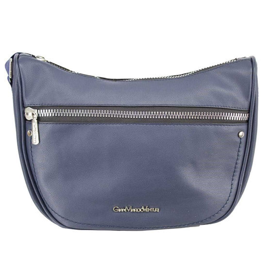 Immagine di GIANMARCO VENTURI- Borsa mezzaluna con zip frontale orizzontale
