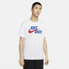 Immagine di NIKE - T-SHIRT MM NSW TEE JDI SWOOSH WHT-ROYAL