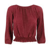 Immagine di MY JEWELS - MAGLIA MANICA 3/4 PLISSE LUREX