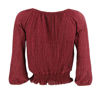 Immagine di MY JEWELS - MAGLIA MANICA 3/4 PLISSE LUREX