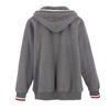 Immagine di BLUE LEMON - OVER FELPA ZIP INTERA CAPPUCCIO BORDI BICOLORE