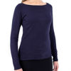 Immagine di MY JEWELS - MAGLIA MANICA LUNGA SCOLLO BARCA VISCOSA