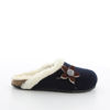 Immagine di SOFTY- Pantofole con fiorellino e pelliccia interna, MADE IN ITALY