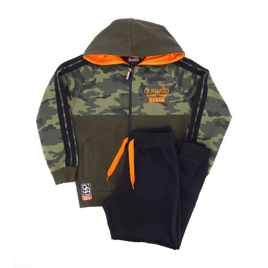 Immagine di GURU 99 - BOY TUTA FULL ZIP CAPPUCCIO