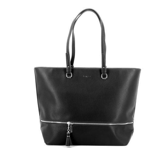 Immagine di DAVID JONES - Borsa shopping con zip frontale orizzontale