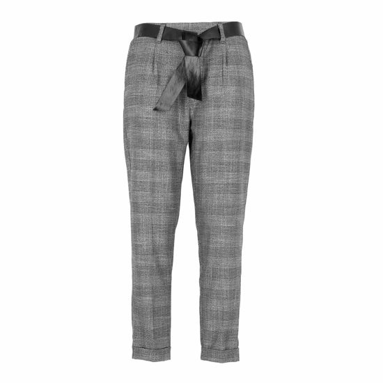 Immagine di PAQUITA - PANTALONE TASCA AMERICA SCOZZESE MOLLA IN VITA