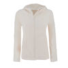 Immagine di ON SPIRIT - PILE CON CAPPUCCIO FULL ZIP DONNA PANNA