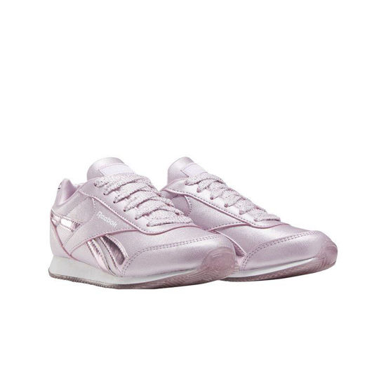 Immagine di REEBOK - SCARPA ROYAL CLJOG GS 3%-7 PINK-WHITE