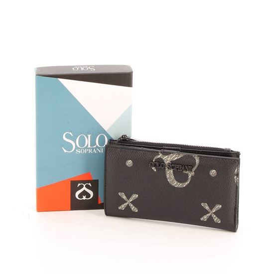 Immagine di SOLO SPRANI - Portafoglio con tasca portaspicci e scomparto porta carte di credito