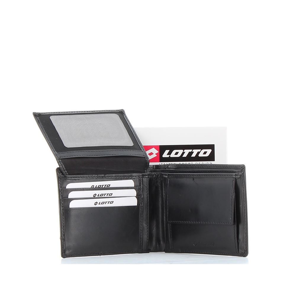 Portafoglio Uomo In Vera Pelle - Portacarte Sottile Con Zip, Multitasche, Con Scatola Regalo - Foto 8