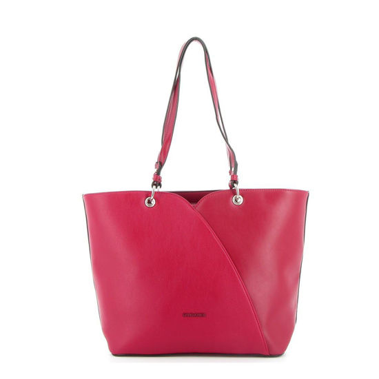 Immagine di DAVID JONES - Borsa shopping con tasca posteriore
