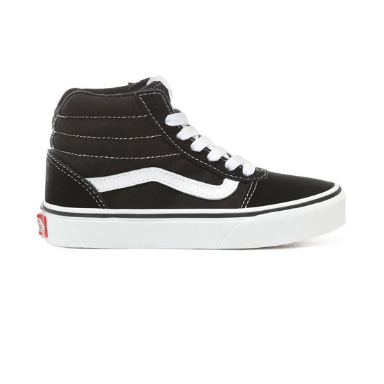 Immagine di SCARPA WARD HI SUEDE/CNV GS10%-7 BLK-WHT