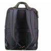 Immagine di PIQUADRO - Zaino porta computer 15,6'' in tessuto impermeabile e inserti in VERA PELLE, con tasche laterali porta bottiglia e ombrello