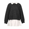 Immagine di ANNES NICOLE - GIRL MAXI MAGLIA MANICA LUNCA CON FINTA CAMICIA