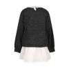 Immagine di ANNES NICOLE - GIRL MAXI MAGLIA MANICA LUNCA CON FINTA CAMICIA