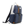 Immagine di PIQUADRO - Zaino in VERA PELLE con doppia tasca porta PC 14,1'' predisposto per battery pack con placca USB e micro USB