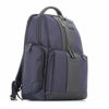 Immagine di PIQUADRO - Zaino in VERA PELLE con doppia tasca porta PC e iPad 10,5'' e iPad 9,7'' e tasche porta ombrello e bottiglia laterali