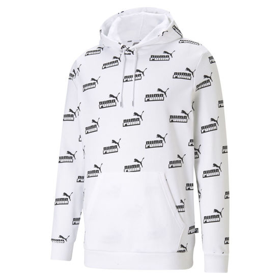 Immagine di SWEAT C/CAPP.AMPLIFIED AOP HD WHITE