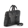 Immagine di SAMSONITE- Cartella in VERA PELLE con tasche frontali e scomparto porta pc fino a 14.1"