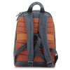 Immagine di PIQUADRO - Zaino porta computer 14" in VERA PELLE con zip frontale verticale