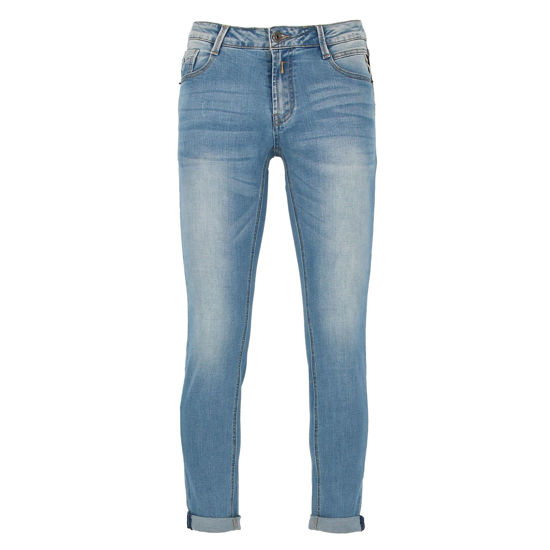 Immagine di FRANKIE MALONE - JEANS 5 TASCHE SSB CHIARO