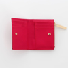 Immagine di LANCETTI - Portafoglio piccolo con rivetti e tasca porta spicci