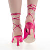 Immagine di MISS GLOBO - Décolleté in raso slingback lace-up MADE IN ITALY,  tacco 7CM