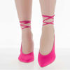 Immagine di MISS GLOBO - Décolleté in raso slingback lace-up MADE IN ITALY,  tacco 7CM