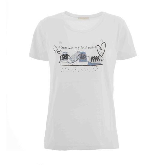 Immagine di MY JEWELS - TSHIRT MANICA CORTA JERSEY AMPIA CON SPACCHETTI