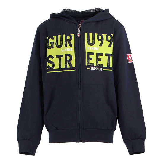 Immagine di GURU 99 - BOY FELPA CON CAPPUCCIO FULL ZIP