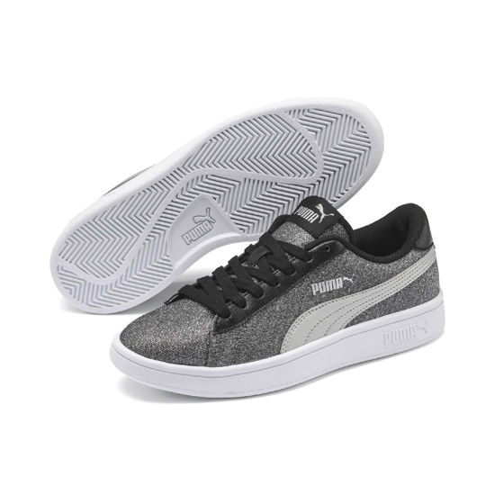 Immagine di PUMA - SCARPA SMASH V2 GLITZ GLAM GS 3%-6 BK-SI