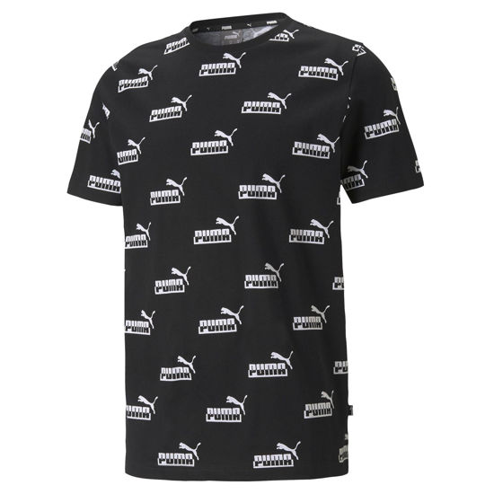 Immagine di PUMA - T-SHIRT MM AMPLIFIED AOP TEE BLACK