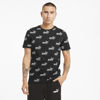 Immagine di PUMA - T-SHIRT MM AMPLIFIED AOP TEE BLACK