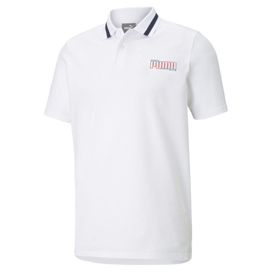 Immagine di PUMA - POLO MM ATHLETICS WHITE