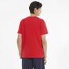 Immagine di PUMA - T-SHIRT MM ESS+ EMBROIDERY LOGO RED-BLK