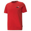 Immagine di PUMA - T-SHIRT MM ESS+ EMBROIDERY LOGO RED-BLK