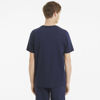 Immagine di PUMA - T-SHIRT MM ESS+ EMBROIDERY LOGO PEACOAT