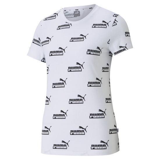 Immagine di PUMA - T-SHIRT MM AMPLIFIED AOP TEE WHITE
