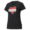 Immagine di PUMA - T-SHIRT MM HEART TEE BLACK