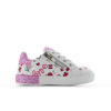 Immagine di LE DIVINE - Sneakers basse con dettagli glitter e zip laterale